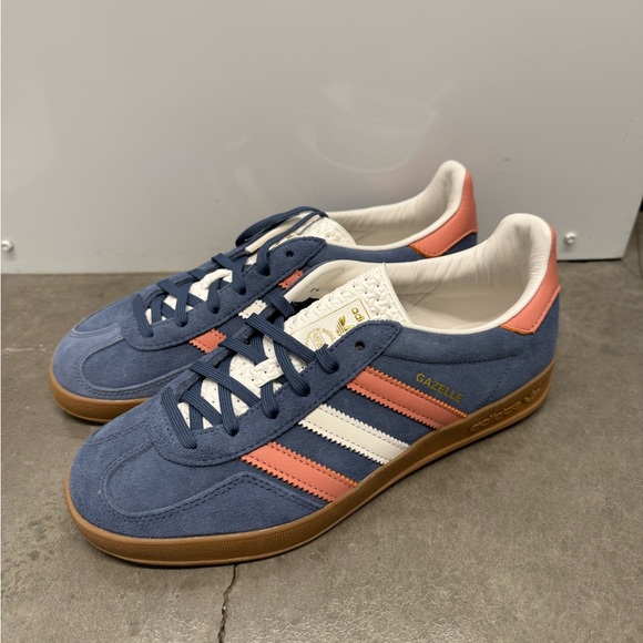 adidas Gazelle Indoor Ink Blue / Wonder Clay Pink - Picture 9 of 12
